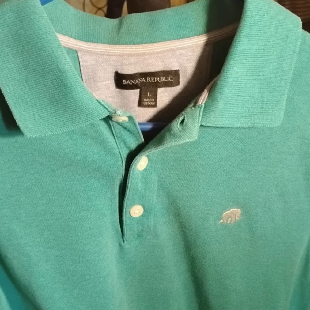 Men's Green Polo Shirt - Picture 3 of 7